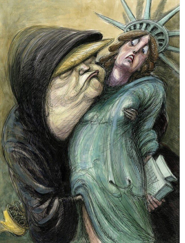 trumpaccostingliberty